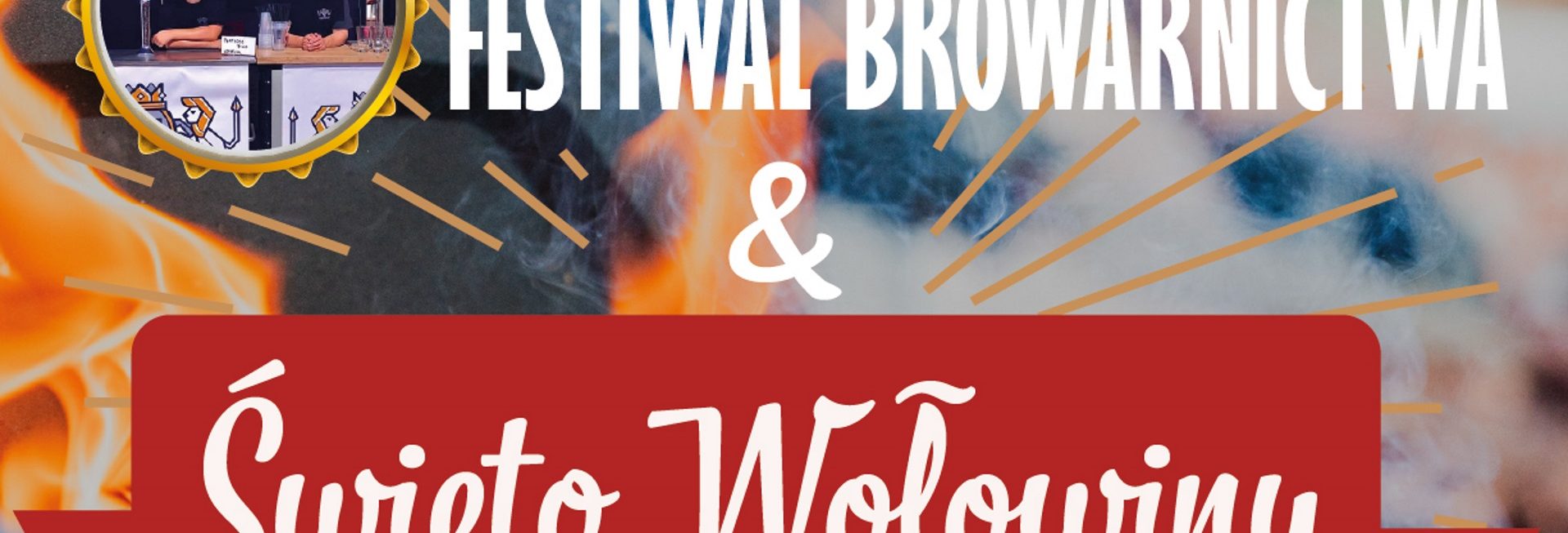Plakat zapraszający w sobotę 9 sierpnia 2025 r. do Biskupca na Festiwal Browarnictwa & Święto Wołowiny “Karmimy pasją” Biskupiec 2025.
