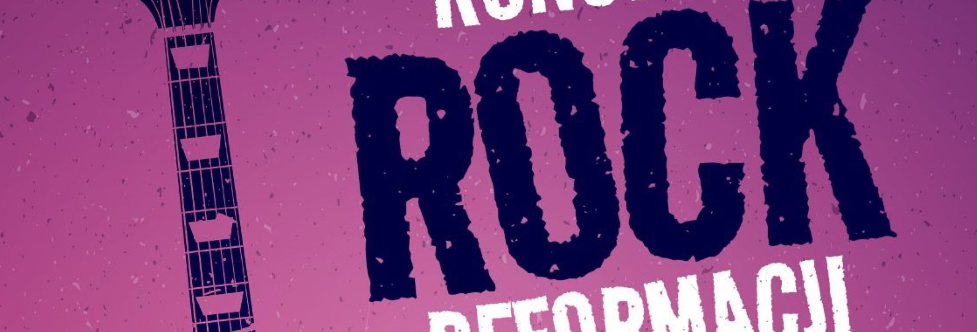 Plakat zapraszający w niedzielę 10 sierpnia 2025 r. do Kętrzyna na Koncert Rock Reformacji Kętrzyn 2025. 