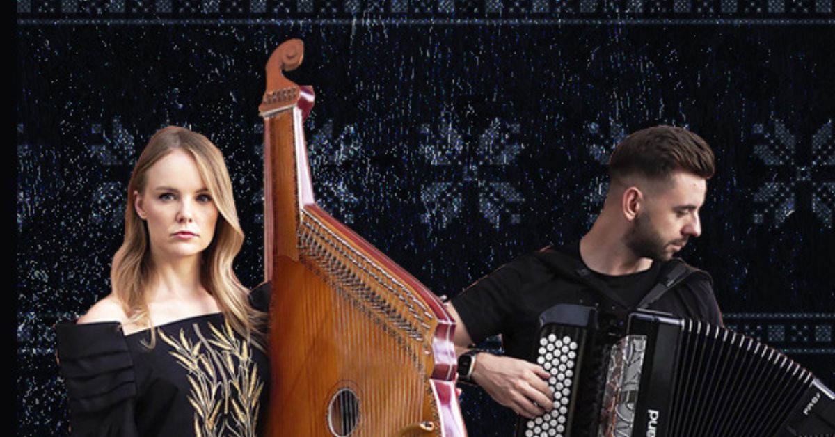 Plakat zapraszający w czwartek 16 października 2025 r. do Olsztyna na FOLKowy Koncert Olsztyn 2025. 