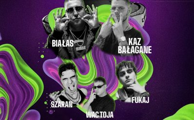 Plakat zapraszający w sobotę 4 października 2025 r. do Olsztyna na Olsztyn Rap Festival – Najgorętszy Hip-Hopowy Wieczór Roku! Olsztyn 2025.