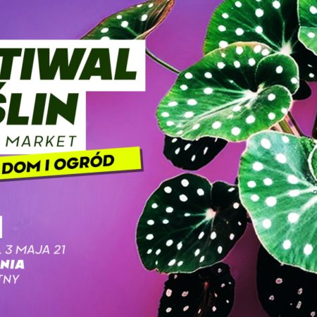 Plakat zapraszający w dniach 27-28 września 2025 r. do Giżycka na Festiwal Roślin Giżycko 2025. 