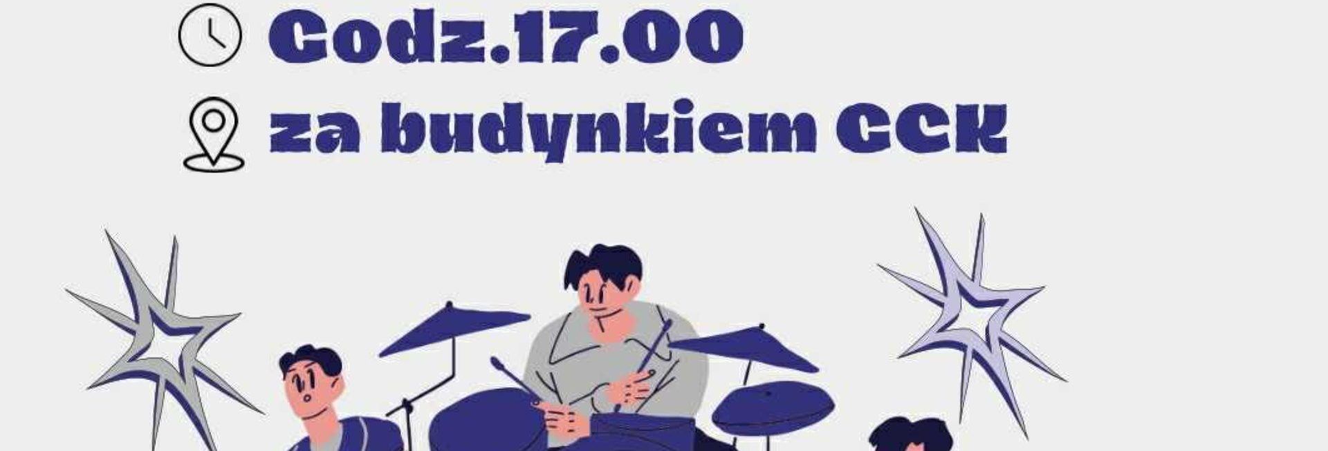 Plakat zapraszający w sobotę 13 września 2025 r. do miejscowości Kurzętnik na Biesiadę Pod Gwiazdami Kurzętnik 2025. 