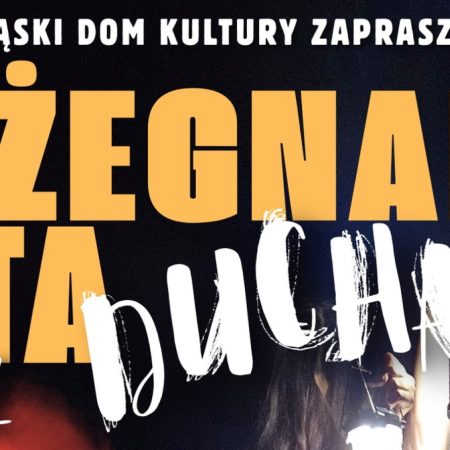 Plakat zapraszający w piątek 26 września 2025 r. do Morąga na imprezę „Pożegnanie Lata z Duchami” Morąg 2025. 