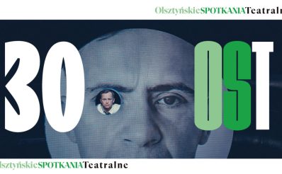 Plakat zapraszający w piątek 7 listopada 2025 r. do Teatru Jaracza w Olsztynie na spektakl teatralny "Jak nie zabiłem swojego Ojca i jak bardzo tego żałuję" Teatr Jaracza Olsztyn 2025. 