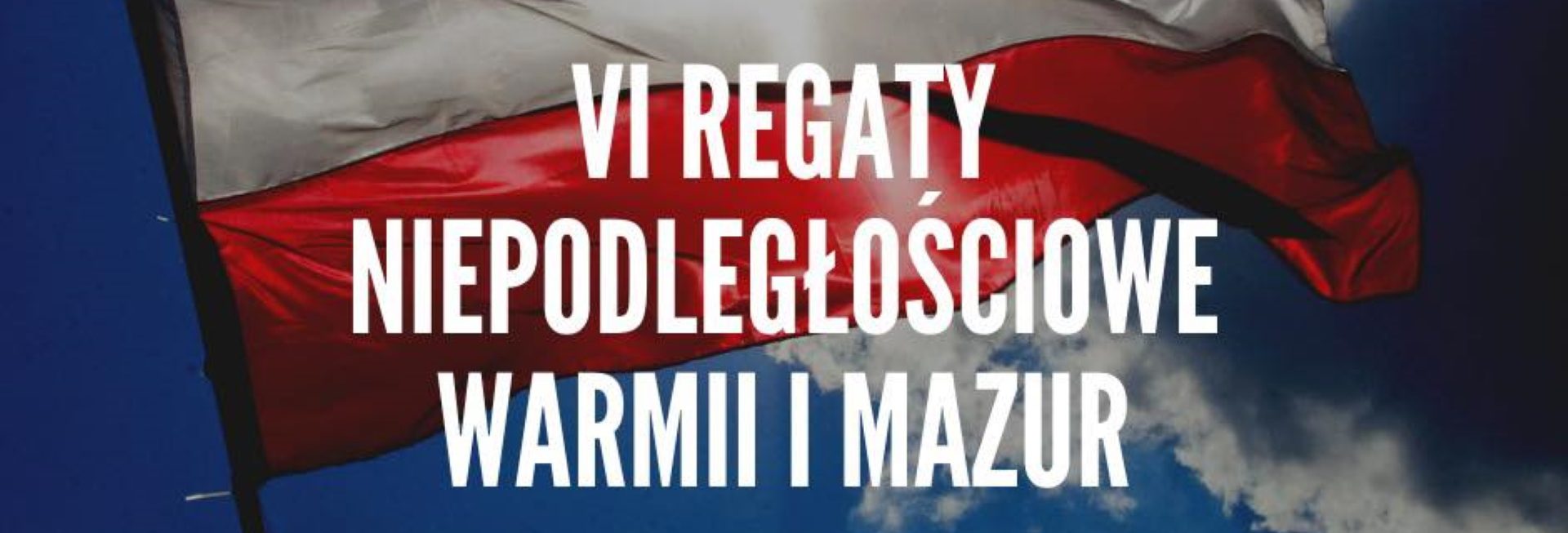 Plakat zapraszający we wtorek 11 listopada 2025 r. do Iławy na Regaty Niepodległościowe Warmii i Mazur Iława 2025.