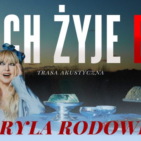 Plakat zapraszający w piątek 16 stycznia 2026 r. do Olsztyna na Koncert Maryla Rodowicz „Niech żyje bal” Hala Urania Olsztyn 2026. 