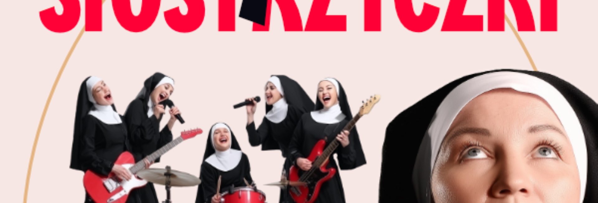 Plakat zapraszający w sobotę 7 lutego 2026 r. do Olsztyna na koncert komediowy "Siostrzyczki" Filharmonia Olsztyn 2026. 