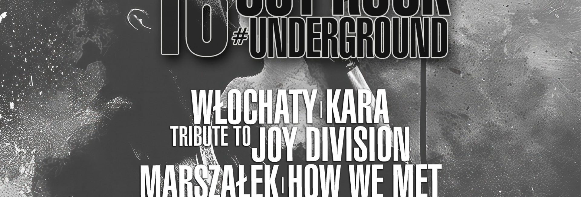 Plakat zapraszający w sobotę 20 grudnia 2025 r. do Ostródy na koncert Ostrock #Underground Ostróda 2025. 