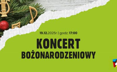 Plakat zapraszający w piątek 19 grudnia 2025 r. do miejscowości Kurzętnik na Kurzą Górę na Koncert Bożonarodzeniowy Kurza Góra Kurzętnik 2025