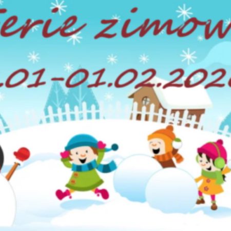 Plakat zapraszający w dniach od 19 stycznia do 1 lutego 2026 r. do Olsztyna na Ferie Zimowe Na Warmii i Mazurach 2026 w Pałacu Młodzieży Olsztyn.
