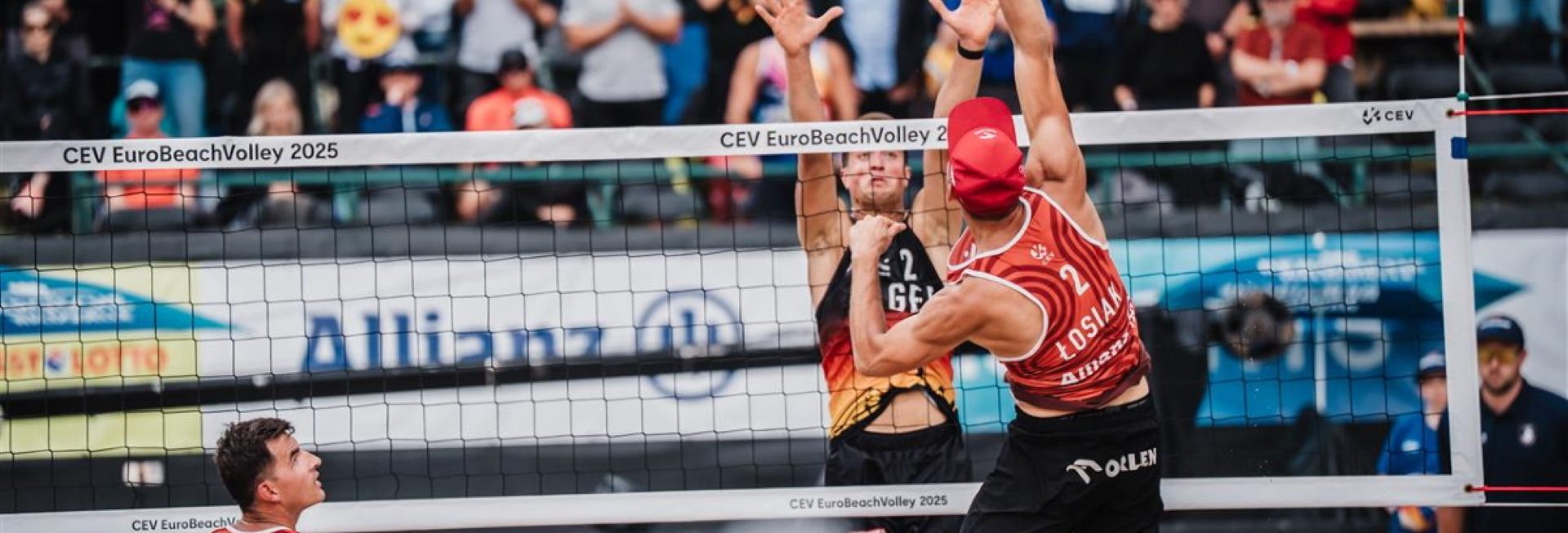 Zdjęcie zapraszające do Starych Jabłonek na Mistrzostwa Europy Euro Bech Volley Stare Jabłonki.  