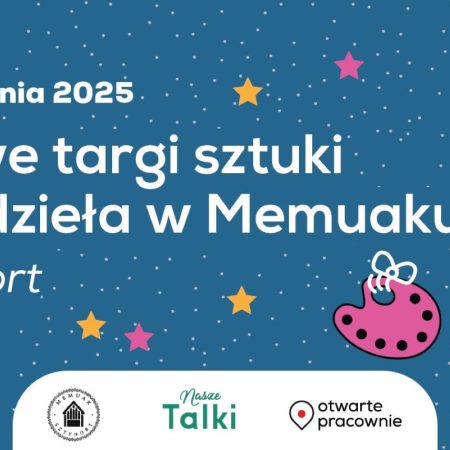 Plakat zapraszający w dniach 13-14 grudnia 2025 r. do Sztynortu na Zimowe Targi Sztuki i Rękodzieła w Memuak Sztynort 2025. 