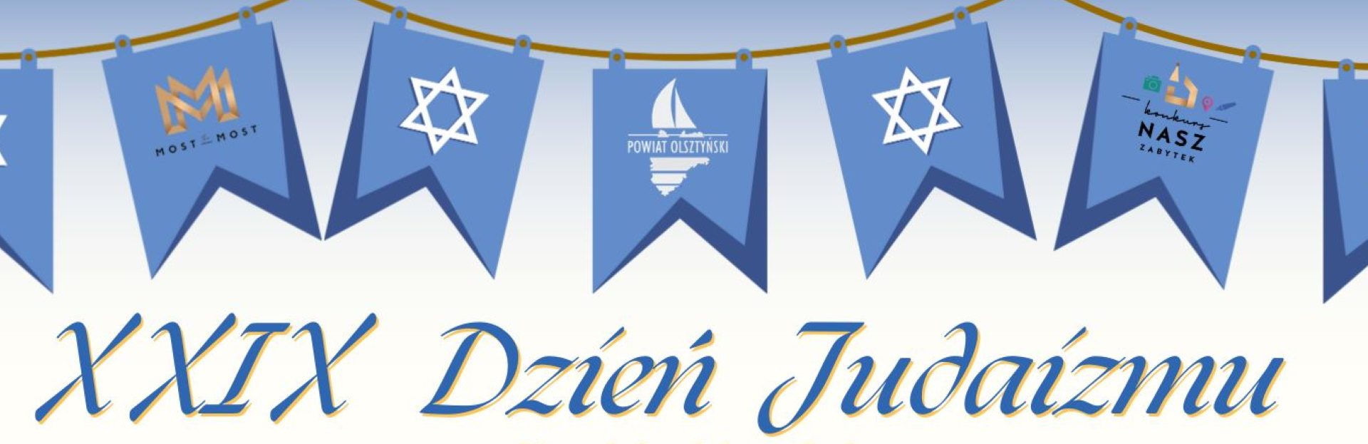 Plakat zapraszający w sobotę 17 stycznia 2026 r. do Barczewa na 29. edycję Dni Judaizmu.