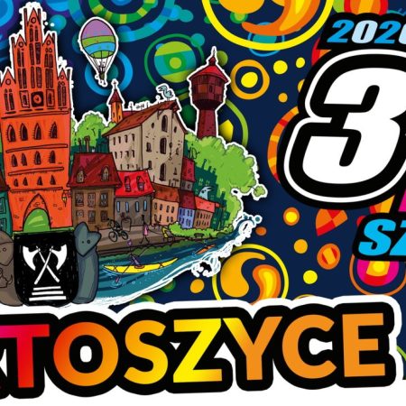 Plakat zapraszający w dniach 24-25 stycznia 2026 r. do Bartoszyc na 34. Finał WOŚP Bartoszyce 2026.