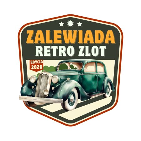 Plakat zapraszający w niedzielę 3 maja 2026 r. do Zalewa na cykliczną imprezę Zalewiada Retro Zlot Zalewo 2026. 