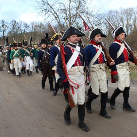 Zdjęcie zapraszające do miejscowości Barkweda w gminie Dywity na coroczną imprezę Piknik Napoleoński Barkweda.