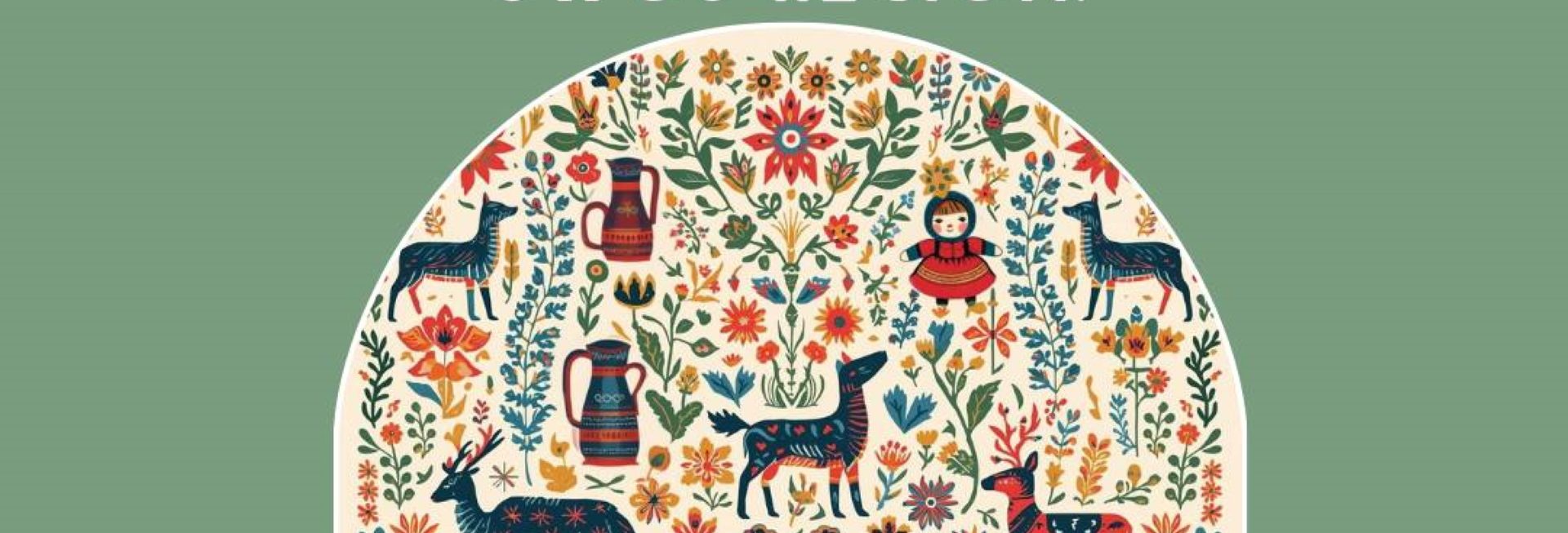 Plakat zapraszający we wtorek 24 lutego 2026 r. do Elbląga na Festiwal FolkON! Elbląg 2026. 