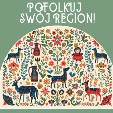 Plakat zapraszający we wtorek 24 lutego 2026 r. do Elbląga na Festiwal FolkON! Elbląg 2026. 