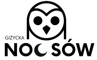 Plakat zapraszający w sobotę 14 marca 2026 r. do Giżycka na Giżycką Noc Sów Twierdza Boyen Giżycko 2026. 