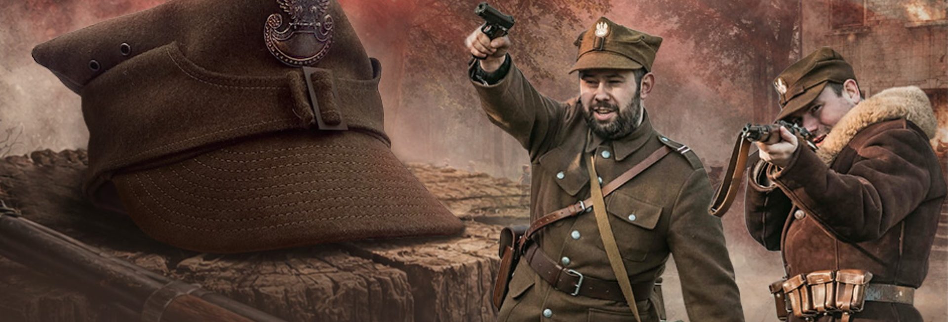 Plakat zapraszający w sobotę 28 lutego 2026 r. do Giżycka na inscenizację historyczną „W cieniu murów, w świetle prawdy” Twierdzy Boyen Giżycko 2026. 