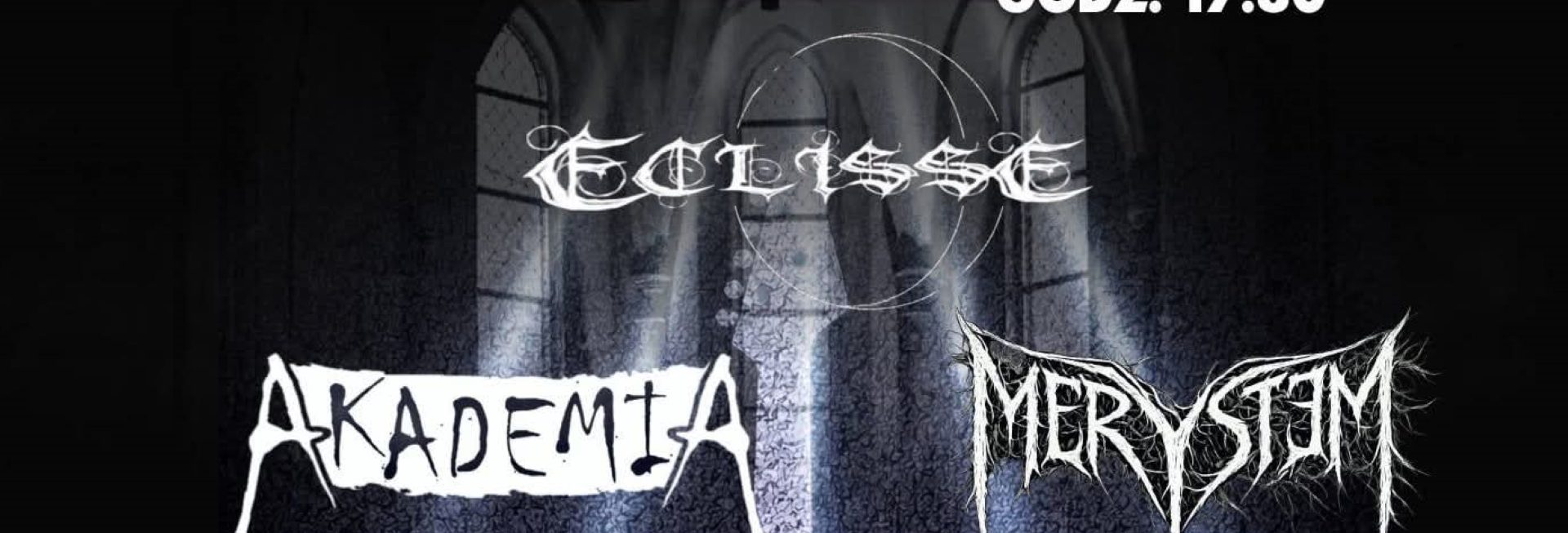 Plakat zapraszający w piątek 20 marca 2026 r. do Barczewa na koncert rockowy - Pierwszy Riff Wiosny Barczewo 2026. 