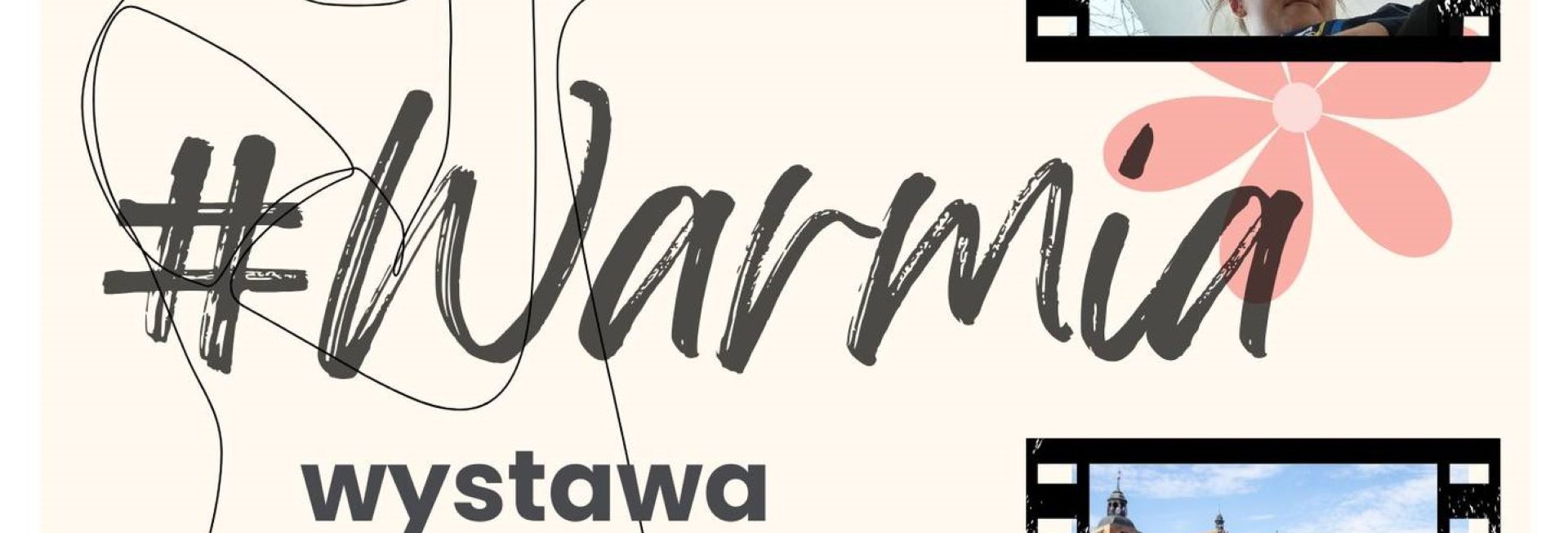 Plakat zapraszający w czwartek 12 marca 2026 r. do Barczewa na wystawę fotografii #Warmia Barczewo 2026. 