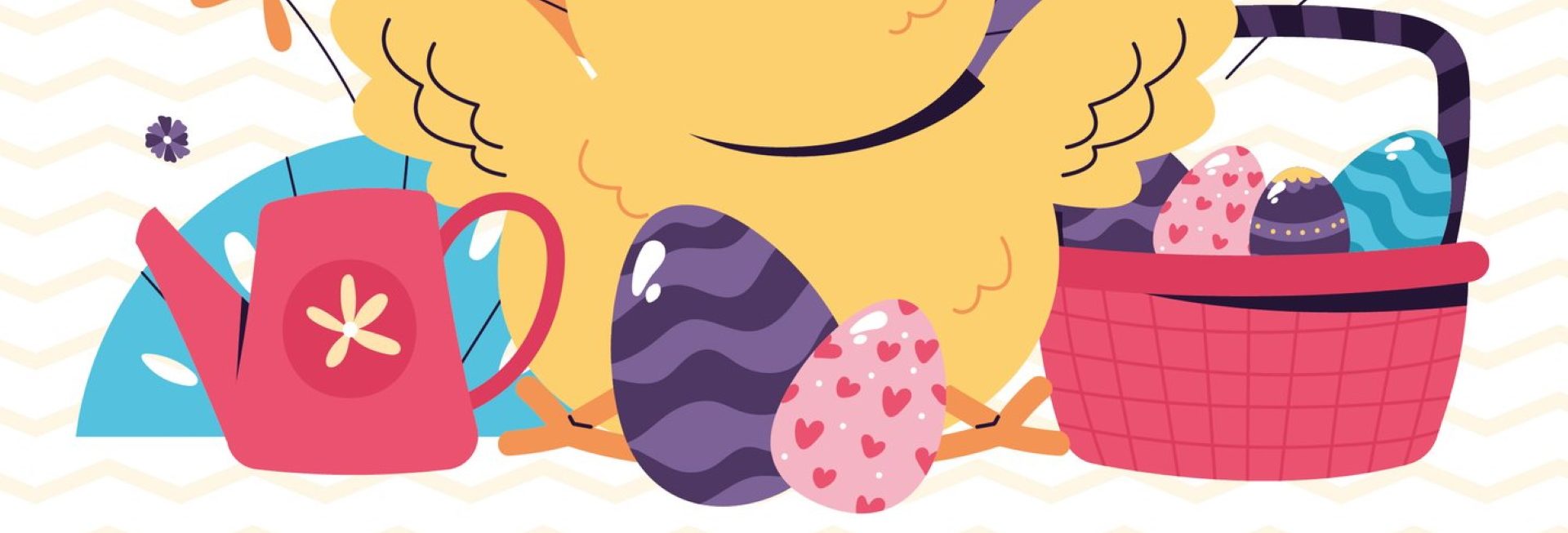 Plakat zapraszający w dniach 28-29 marca 2026 r. do Biskupca na coroczny Kiermasz Wielkanocny Biskupiec 2026. 