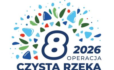Plakat zapraszający w sobotę 18 kwietnia 2026 r. do Miłomłyna na Operację Czysta Rzeka Miłomłyn 2026. 