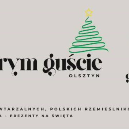Plakat zapraszający w niedzielę 15 listopada 2026 r. do Olsztyna na Targi w Dobrym Guście Olsztyn Hala Urania 2026. 