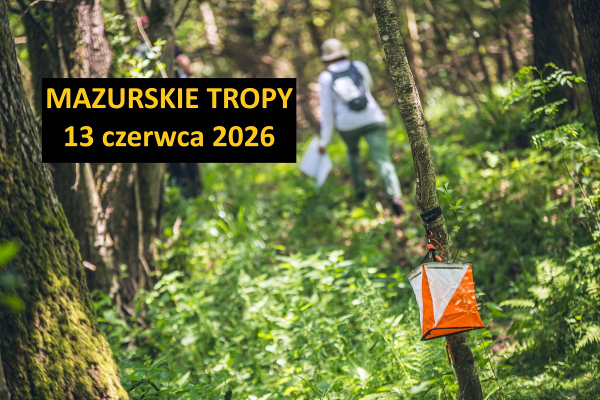 Plakat zapraszający w sobotę 13 czerwca 2026 r. do Ornety na Mazurskie Tropy Orneta 2026. 