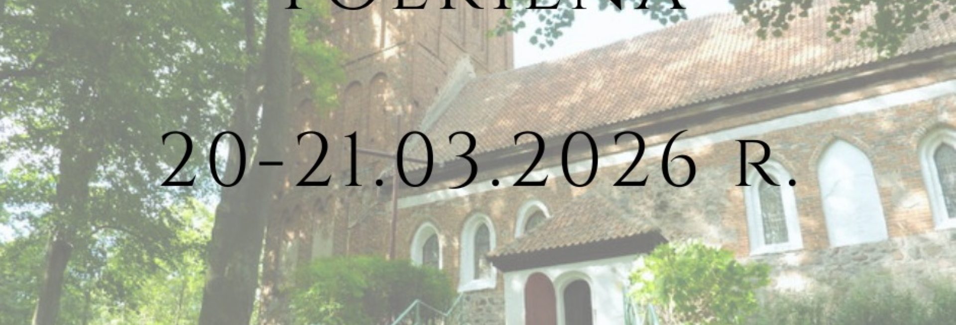 Plakat zapraszający w piątek i sobotę 20 i 21 marca 2026 r. do Rynu i Tołkin na Dzień Czytania Tolkiena Ryn & Tołkiny 2026. 