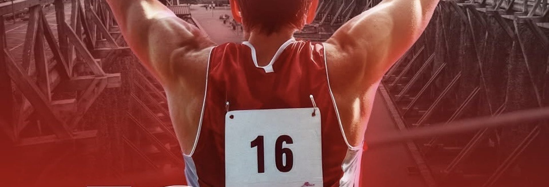 Plakat zapraszający w sobotę 23 maja 2026 r. do Gołdapi na zawody - 48 Zdrojowy Bieg Zwycięstwa Gołdap 2026.  