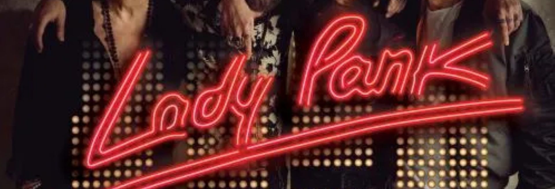 Plakat zapraszający na koncert zespołu Lady Pank - 45 lat 2026.