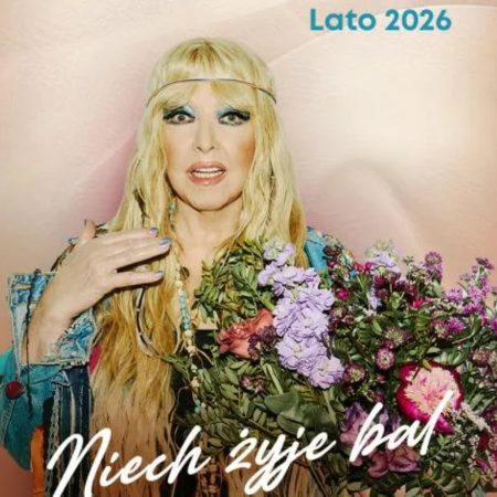 Plakat zapraszający na koncert Maryli Rodowicz "Niech żyje bal" 2026. 
