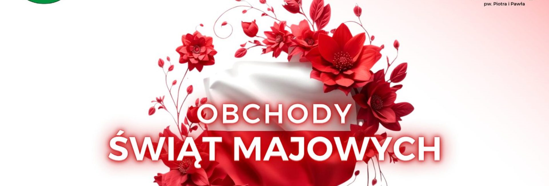 Plakat zapraszający w dniach 2-3 maja 2026 r. do Morąga na Obchody Świąt Majowych w Morągu 2026. 