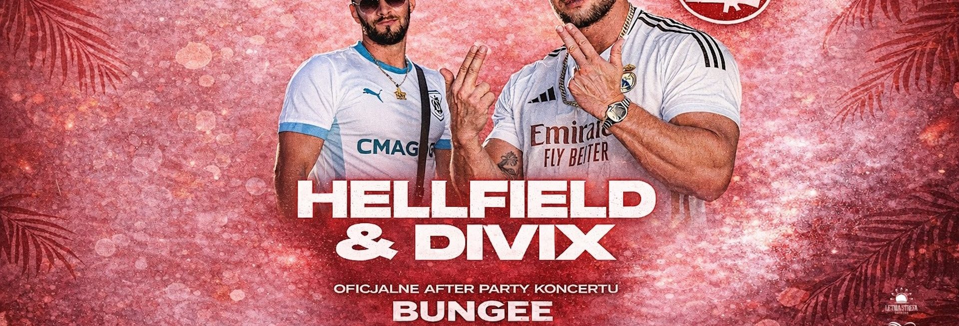 Plakat zapraszający w sobotę 2 maja 2026 r. do Ostródy na koncert Crack House – Oficjalny After Party Ostróda 2026. 