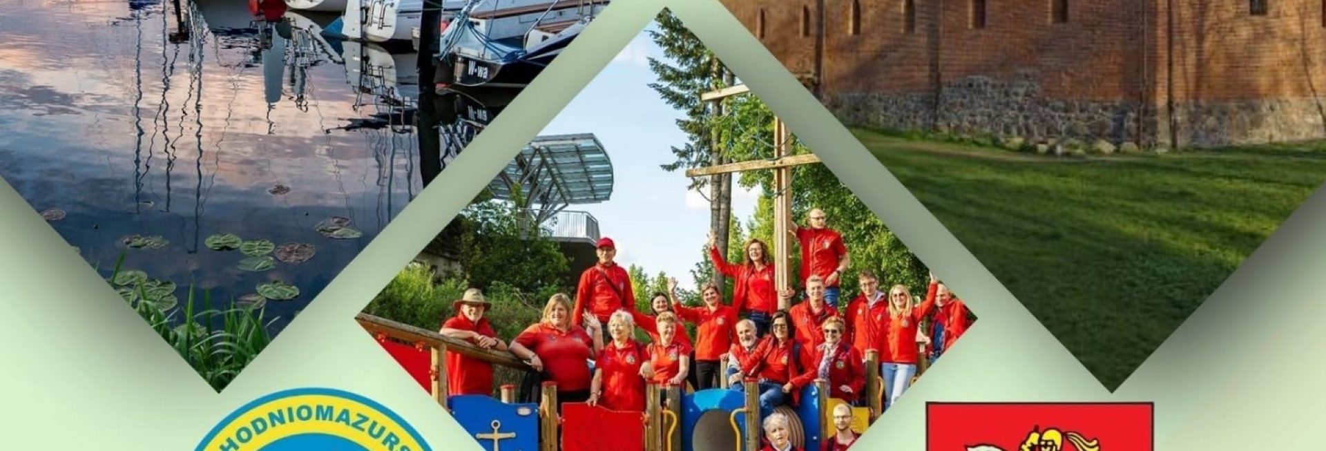 Plakat zapraszający do Ostródy na Wycieczkę z Przewodnikiem po Ostródzie 2026.