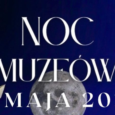 Plakat zapraszający w piątek 15 maja 2026 r. do Barczewa na Noc Muzeów Barczewo 2026. 