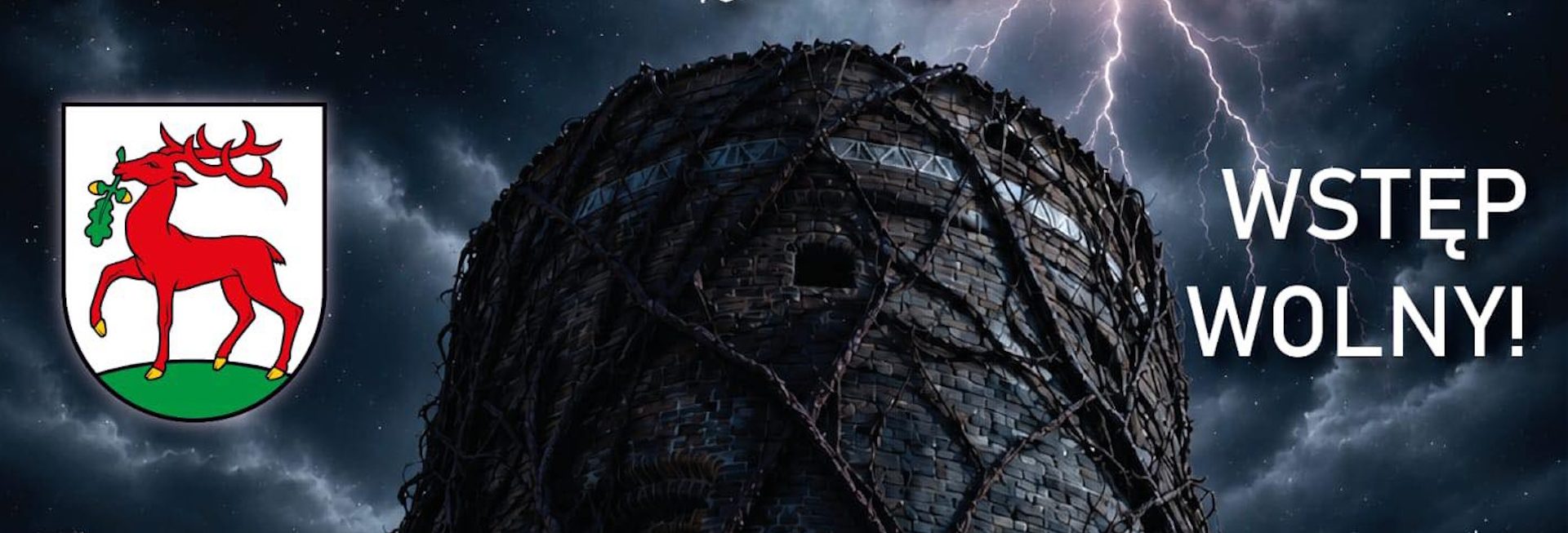 Plakat zapraszający w sobotę 12 września 2026 r. na Dobrego Miasta na MoonRise Festival Dobre Miasto 2026. 