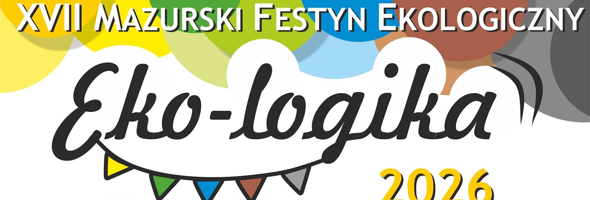 Plakat zapraszający w sobotę 30 maja 2026 r. do Rynu na Mazurski Festyn Ekologiczny „Eko-Logika” i Dzień Dziecka Ryn 2026. 