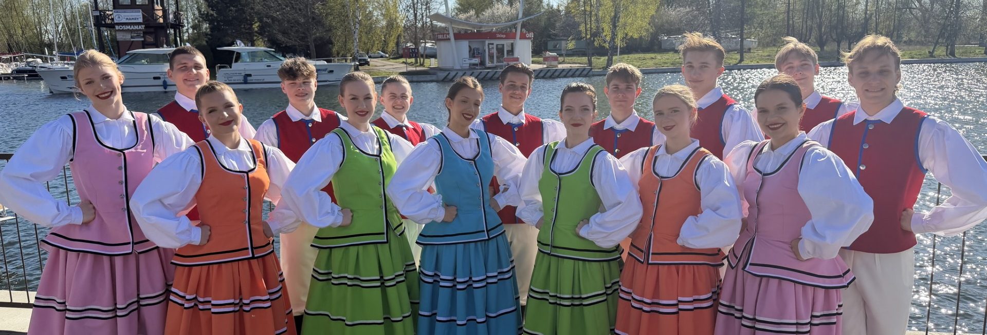 Zdjęcie zapraszające do Węgorzewa na Węgorzewski Dzień Folkloru Węgorzewo.  