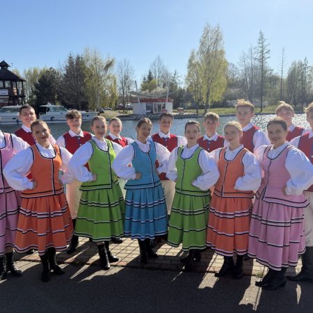 Zdjęcie zapraszające do Węgorzewa na Węgorzewski Dzień Folkloru Węgorzewo.
