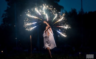 Zdjęcie zapraszające w sobotę 20 czerwca 2026 r. do Giżycka na Noc Świętojańską Giżycko 2026.  