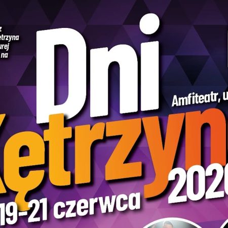 Plakat zapraszający w dniach 19-21 czerwca 2026 r. do Kętrzyna na Dni Kętrzyna 2026.