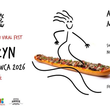 Plakat zapraszający w dniach 27-28 czerwca 2026 r. do Kętrzyna na Festiwal Smaków Food Trucków Kętrzyn 2026.