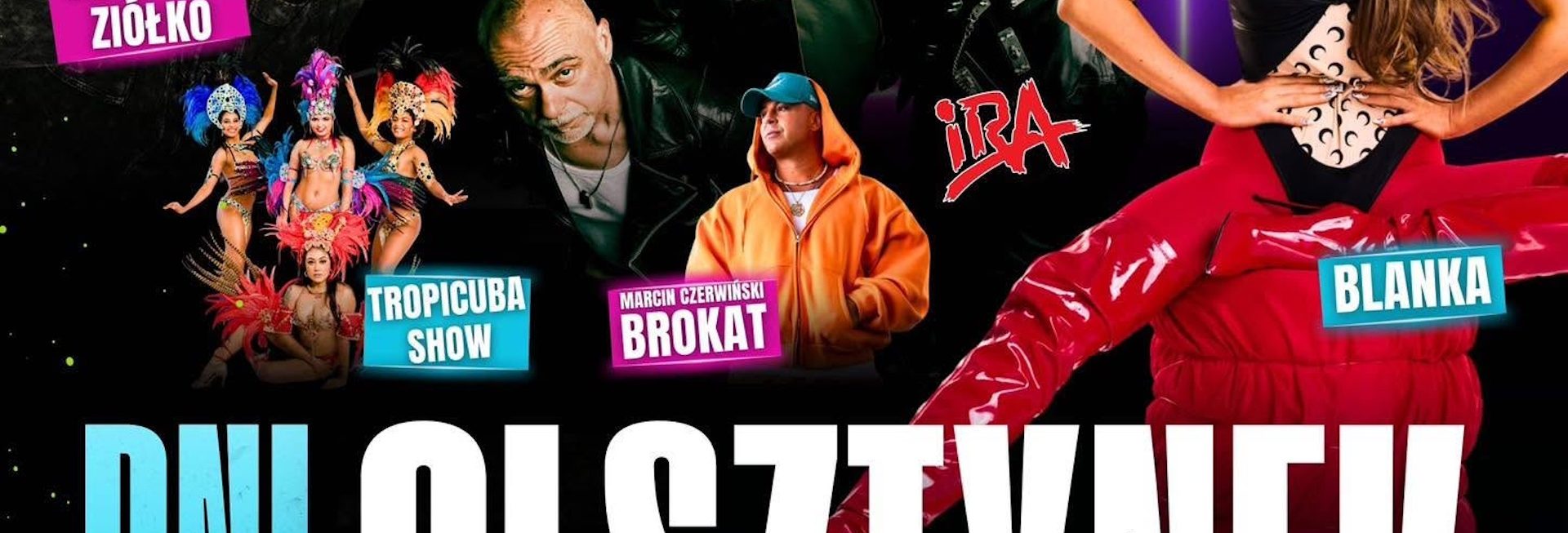 Plakat zapraszający w dniach 26-28 czerwca 2026 r. do Olsztynka na Dni Olsztynka 2026. 