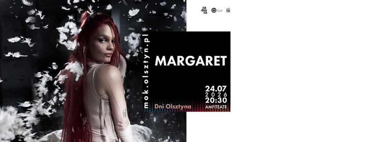 Plakat zapraszający w dniach 23-26 lipca 2026 r. do Olsztyna na kolejną edycję imprezy Dni Olsztyna 2026. 