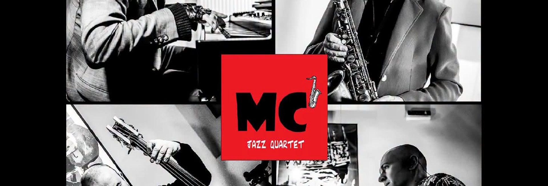 Plakat zapraszający w czwartek 20 sierpnia 2026 r. do Olsztynka na Letnie Koncerty Czwartkowe – MC Kwadrat & Jazz People Olsztynek 2026. 
