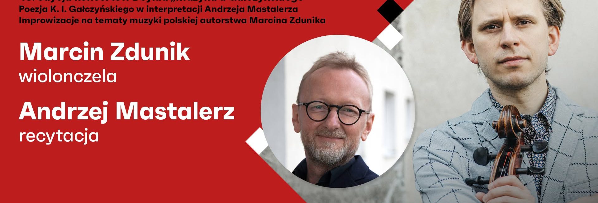 Plakat zapraszający w niedzielę 16 sierpnia do miejscowości Pranie w gminie Ruciane-Nida na 43. edycję koncertów „Muzyka u Gałczyńskiego” Koncert Z Klasyką przez Polskę Leśniczówka Pranie 2026. 