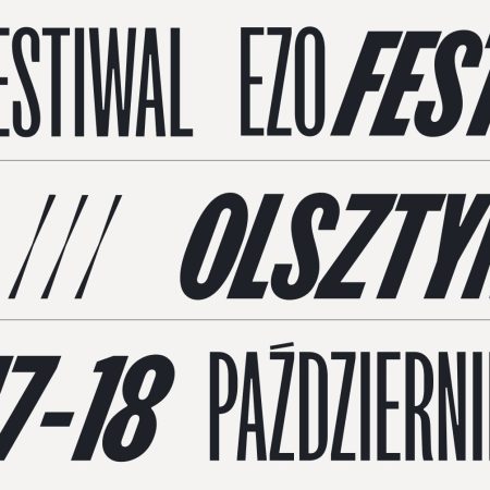 Plakat zapraszający w dniach 17-18 października 2026 r. do Olsztyna na Festiwal Ezoteryki i Rozwoju Osobistego Hala Urania Olsztyn 2026.